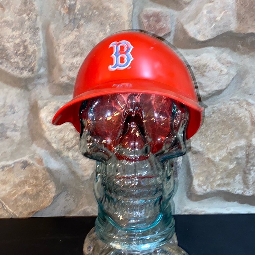 VTG rare red 80s Boston Red Sox souvenir helmet. OS.